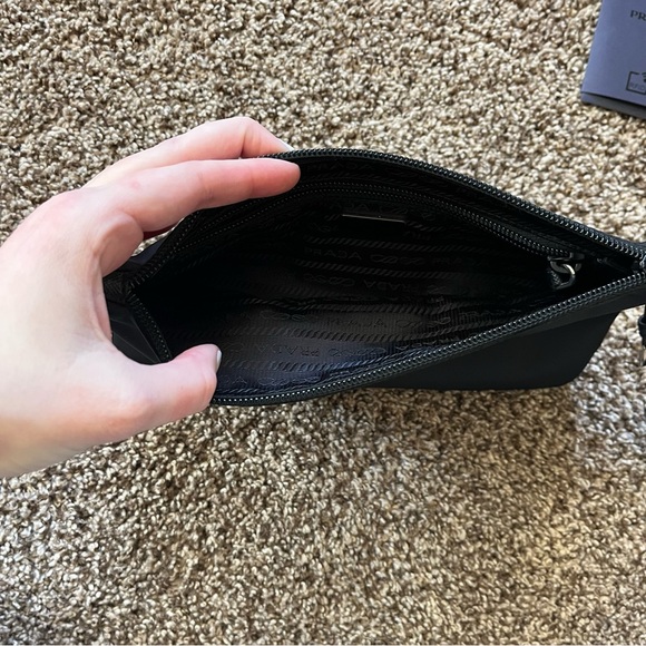Authentic Prada Black Nylon Wristlet - Picture 9 of 12